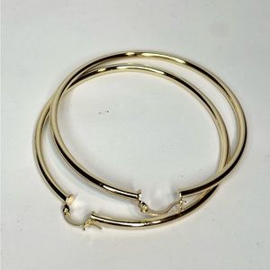 Elegant Gold Hoop Earrings